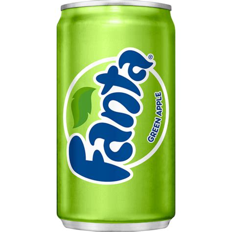 Fanta Green Apple Fruit Soda Soft Drinks, 7.5 fl oz, 6 Pack | Beverages ...