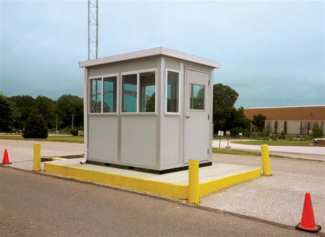 Interior/Exterior Guard Shack & Security Shelters | InPlant Mfg 30+ years