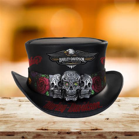 Calavera Band Leather Top Hat HD in 2020 (With images) | Leather top hat, Leather top, Top hat