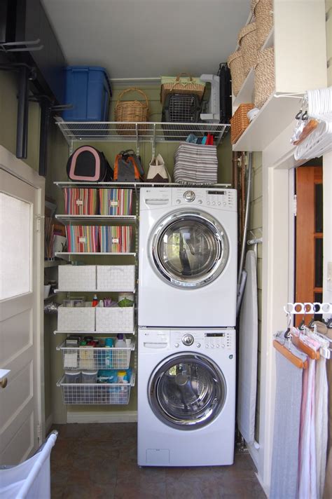 Remodelaholic | 25+ Ideas for Small Laundry Spaces