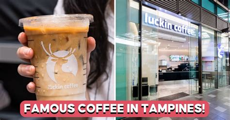 Luckin Coffee Opens In Tampines 1 With $0.99 Coffee | Eatbook.sg