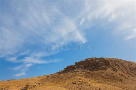 African Landscape with Mountains Stock Image - Image of clouds, blue ...