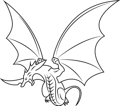 Dragon In Bakugan Coloring Page - Free Printable Coloring Pages for Kids