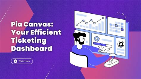 Pia Canvas Your Efficient Ticketing Dashboard - YouTube