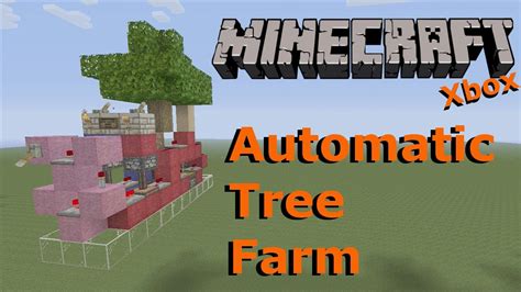 Minecraft Automatic Tree Farm Tutorial