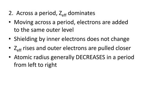 Periodic Trends Section ppt download