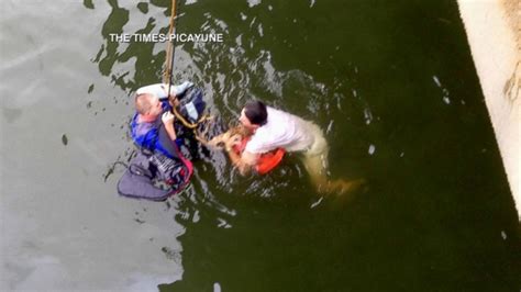 Good Samaritans Jump to Help Man Whose Truck Crashes Off Bridge - ABC News