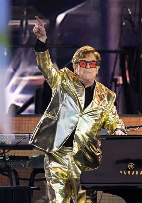 Swarovski and Elton John collaborate for Glastonbury Festival