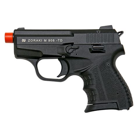 Zoraki M906 Black Finish - 9MM Front Firing Blank Pistol Sem