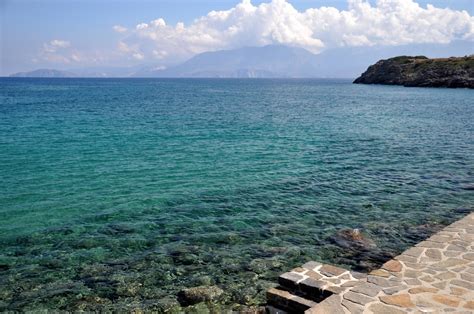 ⭐ Travel Guide for Island Crete ⛵, Greece - Ammoudara beach in Agios Nikolaos