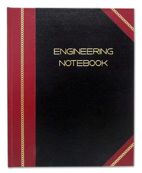 Amazon.com : BookFactory Professional Engineering Notebook - 96 Pages (Quad Ruled - .25 ...