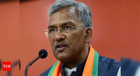 Uttarakhand chief minister Trivendra Singh Rawat tests positive for ...