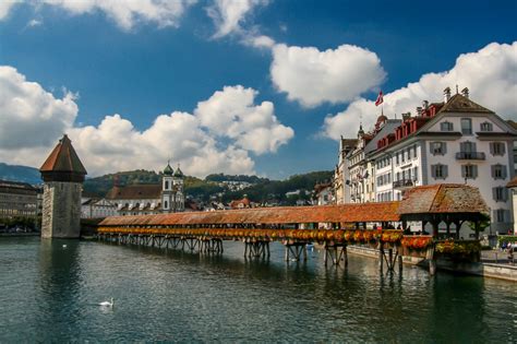 Kapellbridge Lucerne, Switzerland