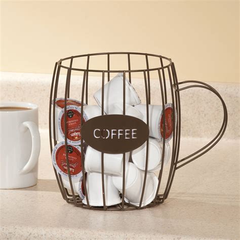 Coffee Pod Holder - Kitchen Basket - Miles Kimball