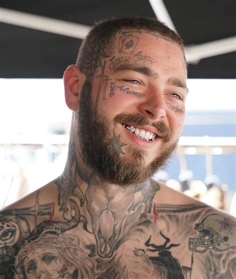 How many tattoos does Post Malone have and what do they mean?