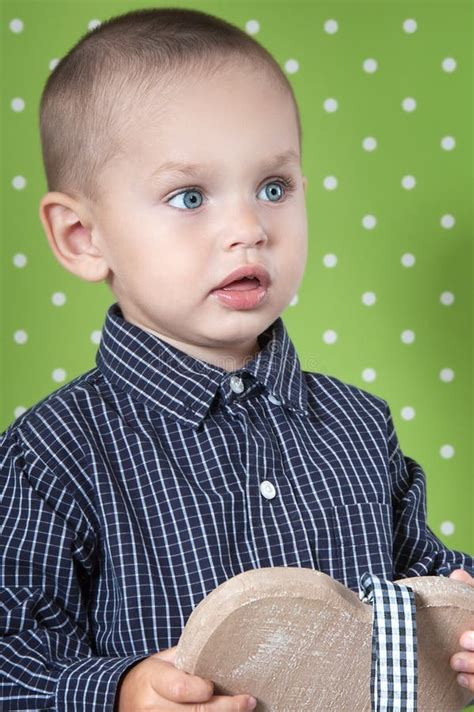 Surprised a Little Boy Looking at the Camera Stock Photo - Image of ...