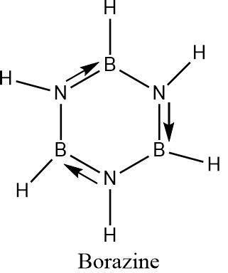 What is the formula of inorganic benzene?