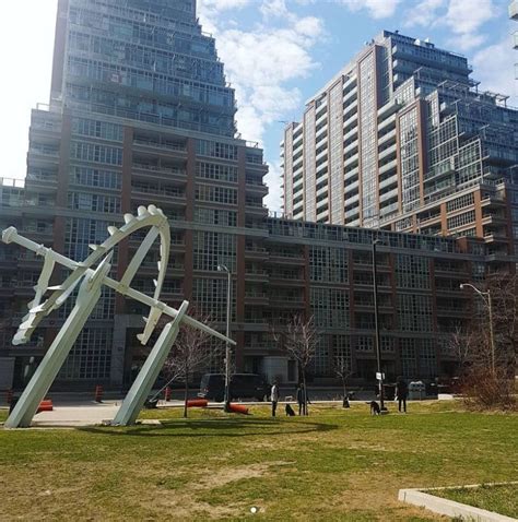 At first glance, Toronto’s Liberty Village neighborhood appears to be a be little more than a ...