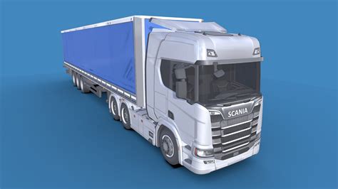 Scania Truck - Download Free 3D model by Sidra (@Sidramax) [34a92e1 ...