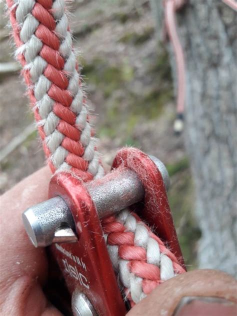 Rope wrench rope wear - SRT (Single Rope Technique) - Arbtalk | The Social Network For Arborists