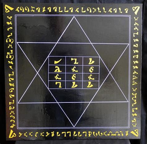 Enochian Table Top | Enochian, Magick, Occult