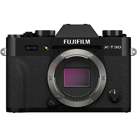 FUJIFILM X-T30 II Mirrorless Camera (Black) 16759615 B&H Photo