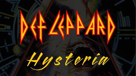 Def Leppard - Hysteria (Lyrics) Official Remaster - YouTube