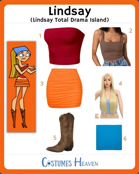 Lindsay Total Drama Island Costume For Cosplay & Halloween 2024