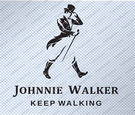 Johnnie Walker SVG Keep Walking America SVG Scotch whisky | Etsy