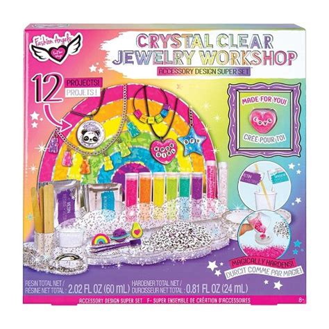 Fashion Angels Fashion Angels Crystal Clear Jewelry Workshop Super Set ...