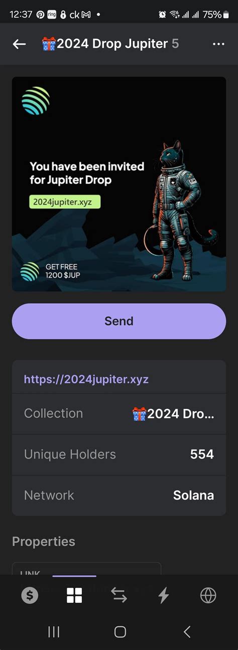 Watch for scam 2024 Jupiter NFT in Phantom wallet if your using drip.haus. : r/solana