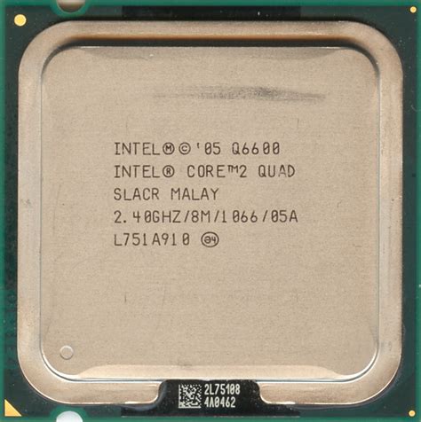 Intel Core 2 Quad Q6600 - Hardware museum