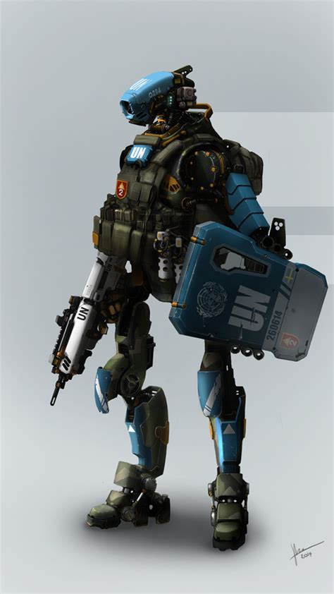 Titanfall Spectre Concept Art