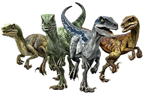 Jurassic World Camp Cretaceous Raptors Render 1 by tsilvadino on DeviantArt