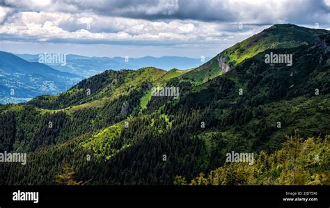 Mt. Cearcanul, Maramures Mountains Natural Park, Carpathians, Romania Stock Photo - Alamy