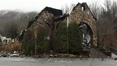 Gatlinburg Fire Map Of Damage - Maps For You