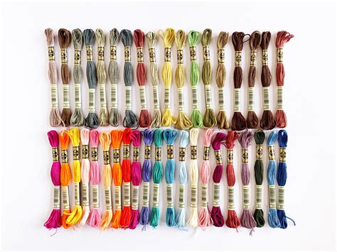 DMC embroidery thread collections – Cloud Craft