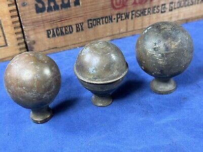 Parts & Salvaged Pieces - Brass Ball For Antique Brass Bed