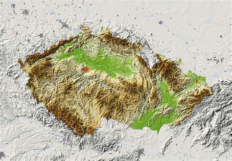 Czech Republic Map - Guide of the World