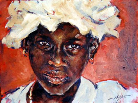 Senegal Smile by Hyatt Moore - Painter