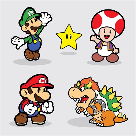 Mario And Luigi Vector Art, Icons, and Graphics for Free Download