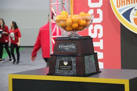 Image result for orange bowl trophy | Orange bowl, Bowl, Orange