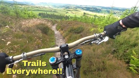 DH Mountain Bike trails in Aberdeen, Scotland - Brimmond, Elrick, Kirkhill Woods & Tyrebagger ...