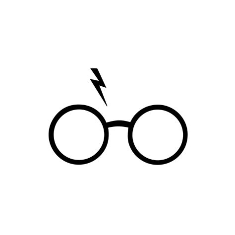 Harry Potter Glasses Svg Harry Potter Glasses Svg Hogwarts Svg Harry | Images and Photos finder