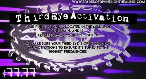 Third Eye Activation | Sparks Of Divine Light Healing