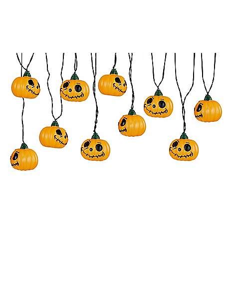 Jack O'Lantern String Lights - Spirithalloween.com