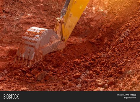 Backhoe Working By Image & Photo (Free Trial) | Bigstock