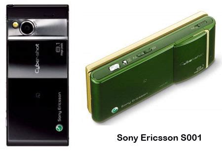 New Sony Ericsson Cyber Shot S001 unveiled - Mobiletor.com