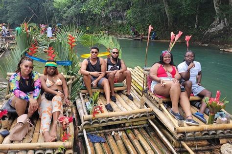 Great River Bamboo Rafting With Limestone Foot Massage Tour from ...