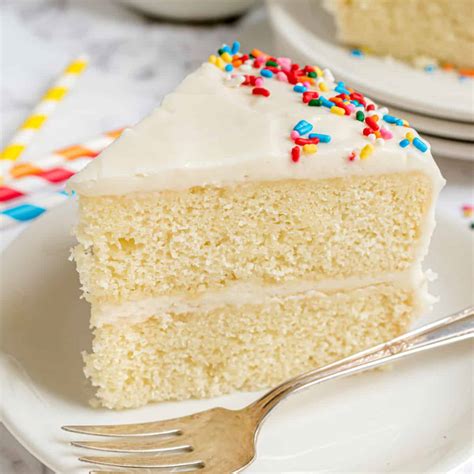 Vanilla Cake Recipe - Shugary Sweets